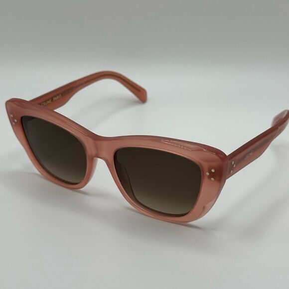 NEW Celine Sunglasses CL40199I 5474K Pink/Gradient Roviex Women - Picture 3 of 12